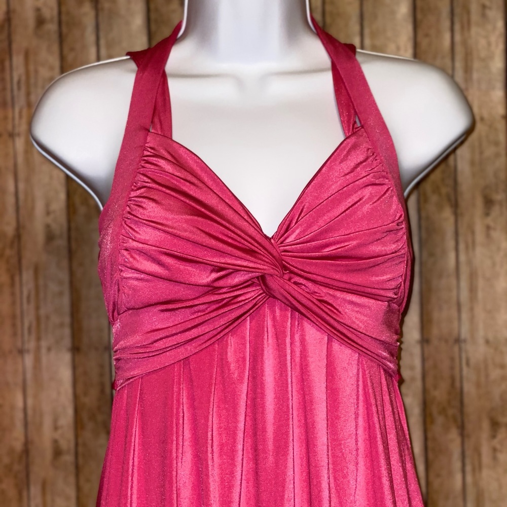 🔴SOLD!! 💖 Pink long wedding Dress M